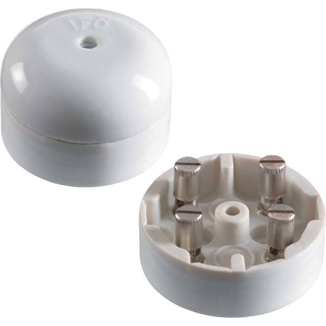 Kulodosa Porslin 4-plint rund 50mm