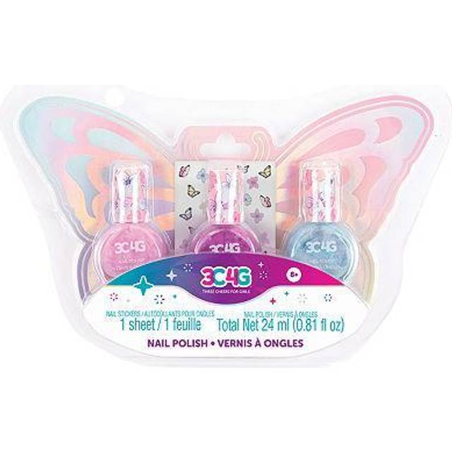 Make It Real Nail Polish Trio Butterfly