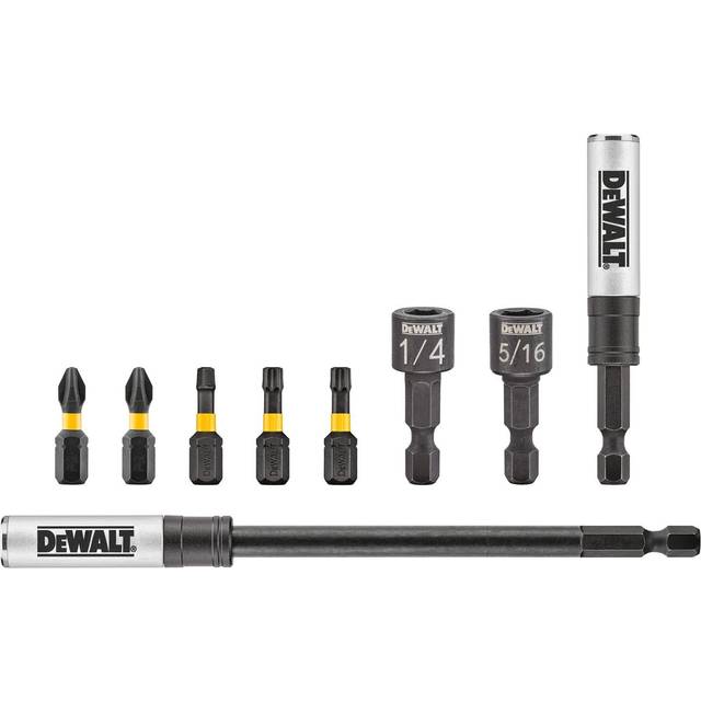 9-pc. Flextorq Impact Driver Bit Set - Dwaftas-9