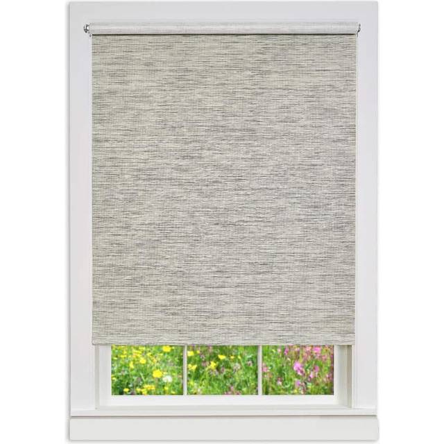 Cordless Privacy Jute Shade 25X72 Heather