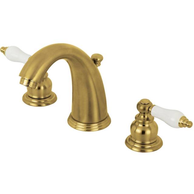 Kingston Brass KB987PLSB Victorian 2-Handle 8 in. Widespread Bathroom