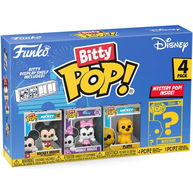 Disney Mickey & Friends Bitty Pop! 4-Pack