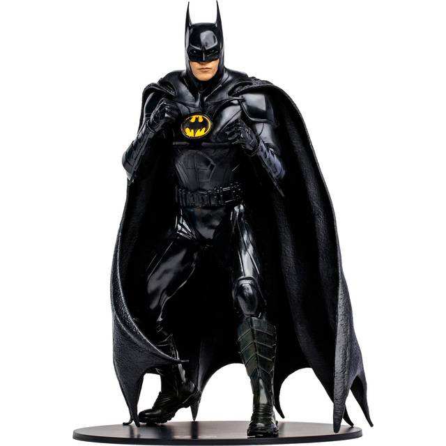 Toys, DC Multiverse 12-inch Batman Multiverse Figure Statue, Collectible DC The Flash Movie Posed Statue with Unique Collector Character Card â Ages