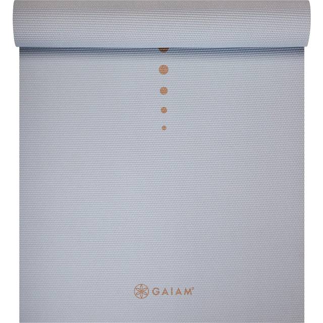 Gaiam Yoga Mat - Premium 6mm Print Extra Thick Non Slip Exercise & Fitness Mat for All Types of Yoga  Pilates & Floor Workouts - Violet Vision