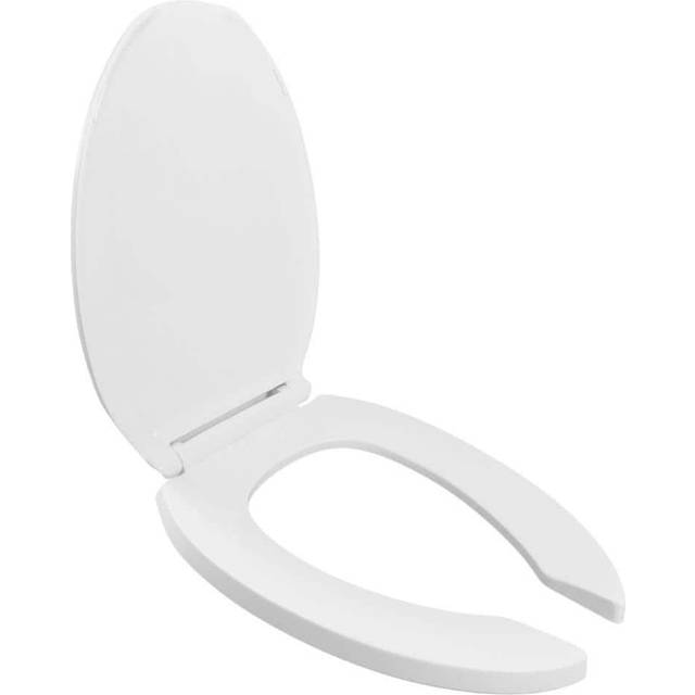 Centoco 820TM-001 White Elongated Luxury Plastic Toilet Seat With Open front