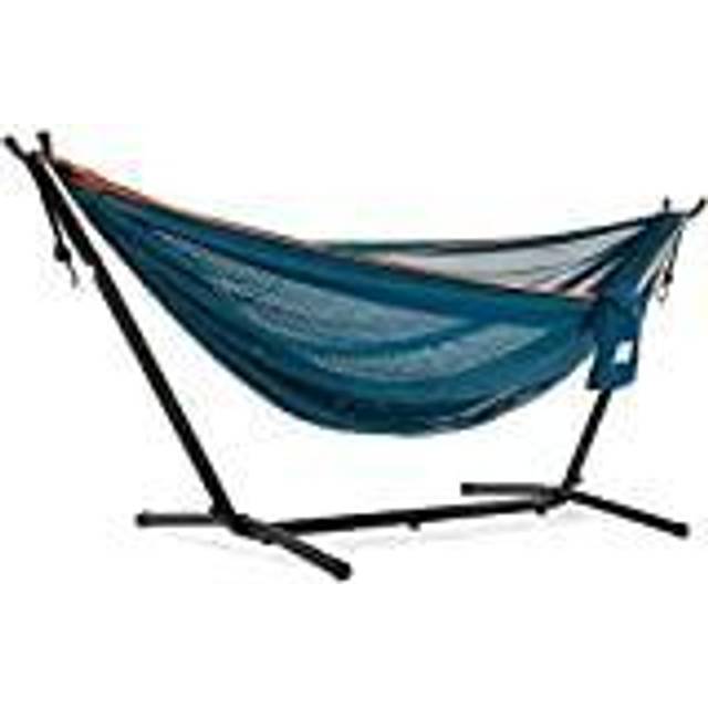 Vivere - Mesh Hammock With Stand (250 Cm) - Blue/Orange