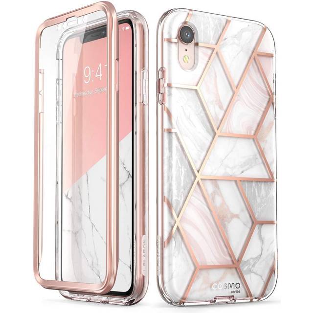 I-blason cosmo for 2021 apple iphone 13 pro max 6.7" marble case screen cover uk