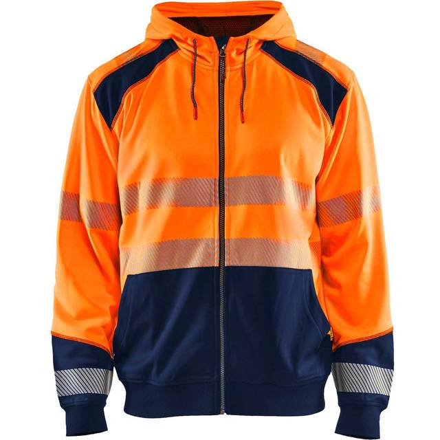 BLÅKLÄDER Varseltröja 35462528 (Kulör: Varselorange / Marinblå Storlek: 4XL)