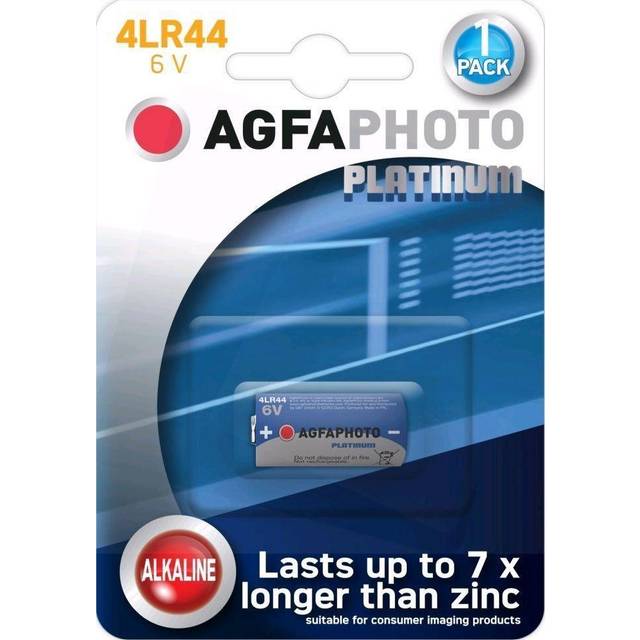 4LR44 1 stk AgfaPhoto batteri - Alkaline, 6V