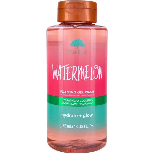 Tree Hut Watermelon Nourishing  Moisturizing & Hydrating Foaming Gel Wash  18 oz.