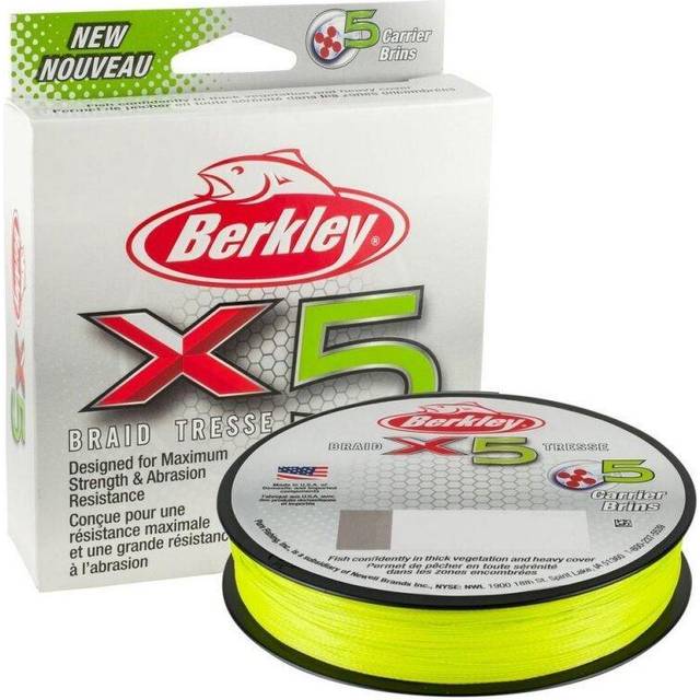 Berkley ny X5 RAID fisklina 150 m – flagggrön (27,0 kg – 0,25 – 150 m)