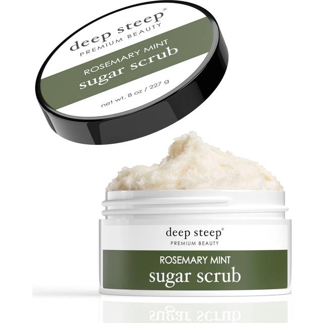 Deep Steep Sugar Scrub 8oz Rosemary Mint