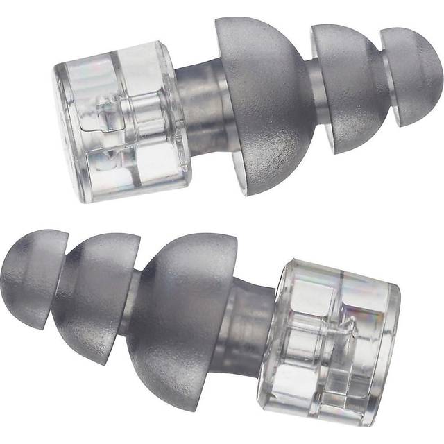 Etymotic ER20XS High Fidelity Earplugs Standard Clear Stem Frost Tip Polybag