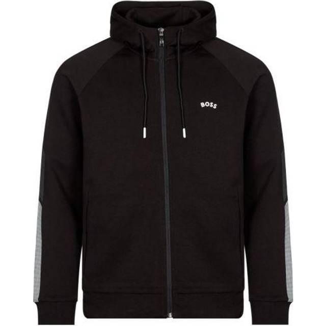 BOSS Saggy 2 hoddie sweatshirt herr, Svart, M