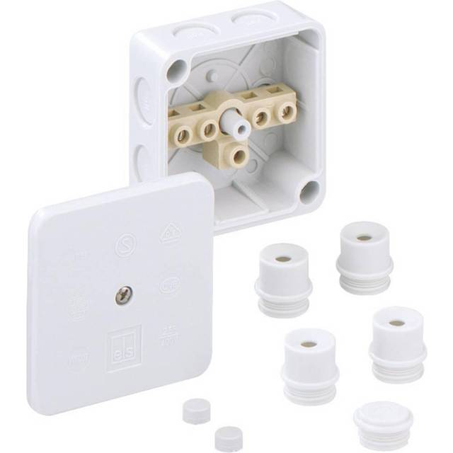 WK 007-2,5qmm - Surface mounted terminal box 5x2,5mm² WK 007-2,5qmm