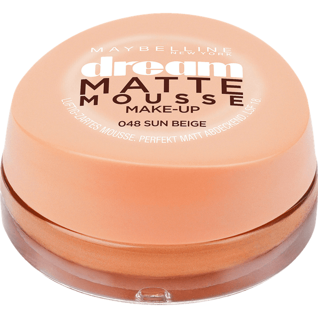 Maybelline Dream Matte Mousse Makeup Foundation + Primer 48 Sun Beige