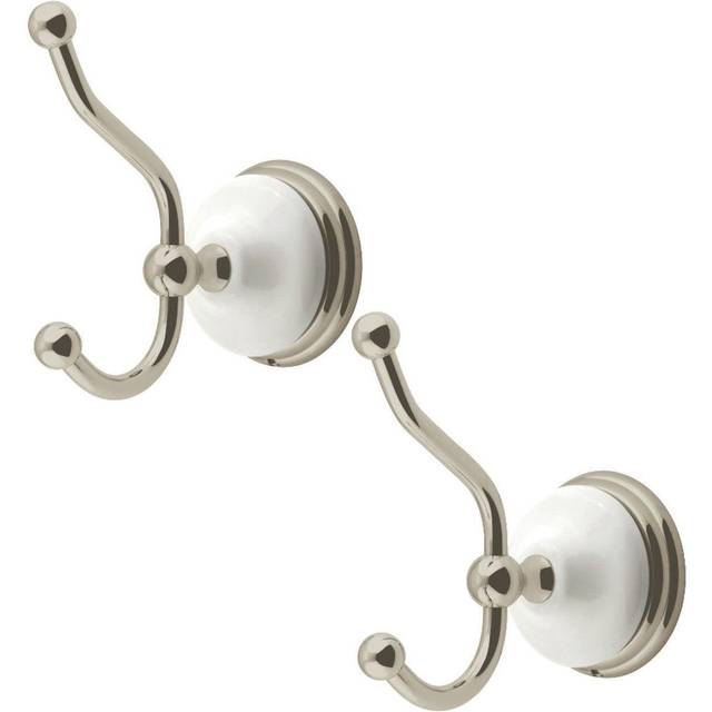 Kingston Brass BAK1117SN Victorian 2-Piece Robe Hook  Brushed Nickel