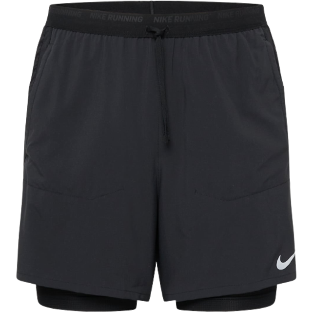 Nike Dri-Fit Stride Hybrid 5in 2in1 Running Shorts Men - Black, Grey, Size XXL - black