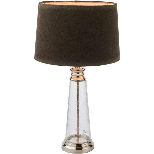 Ensora Lighting Celina Table Lamp Grey, Grey