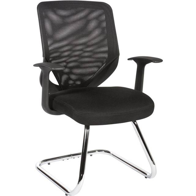 Teknik Nova Mesh-Back Visitor Chair, Black