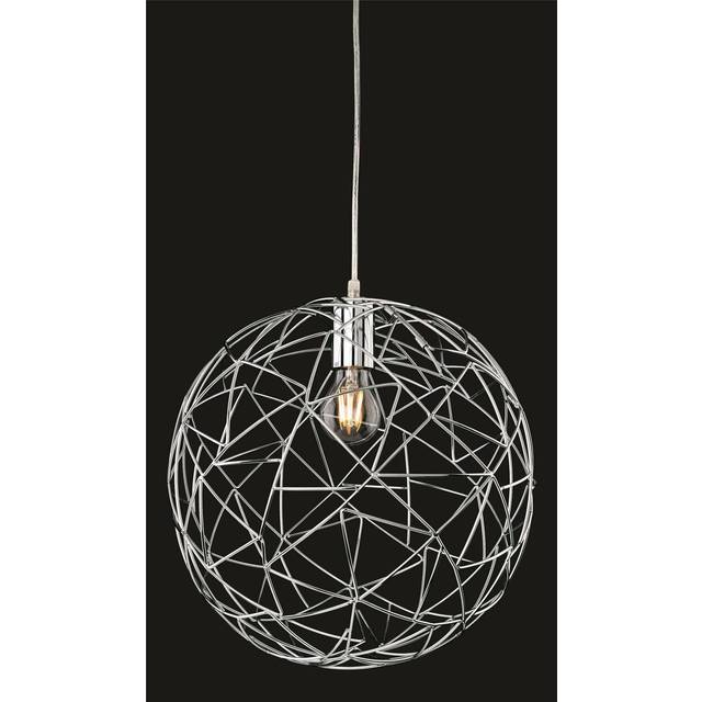 Firstlight Praga Modern Style Pendant Light Chrome