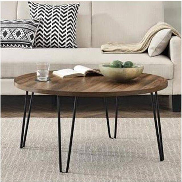 Owen Round Coffee Table - Black