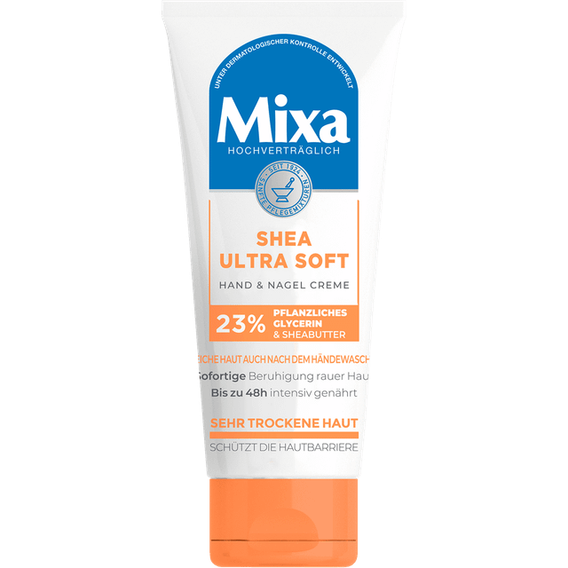Mixa Shea Ultra Soft Hand and Nail Cream with Glycerine 100ml