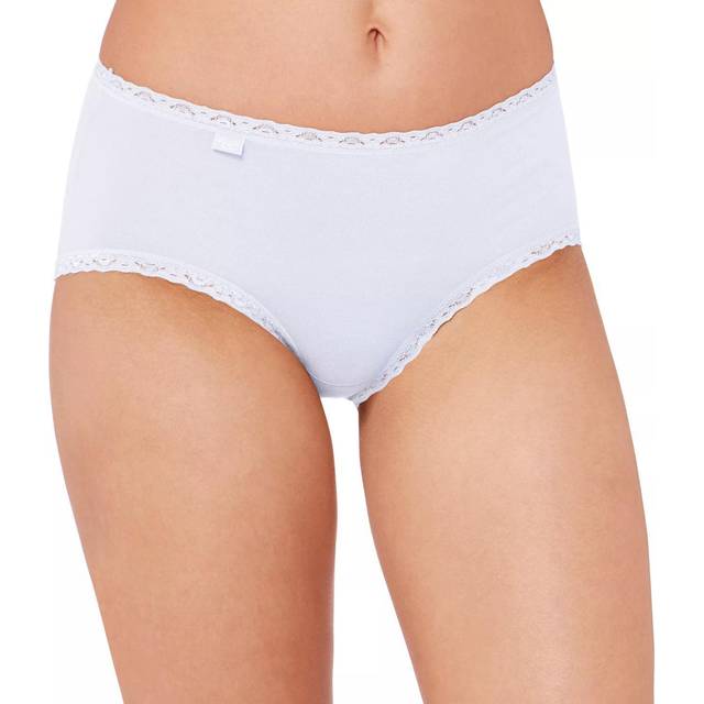 Sloggi Bikini dam, Vitt och blått, 38