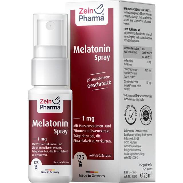 Zein Pharma - Melatonspray, 1 mg - 25 ml