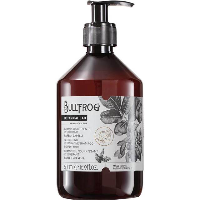 BULLFROG Hudvård Skäggvård Botanical LabNourishing Restorative Shampoo 500 ml (810,00 kr / 1 l)