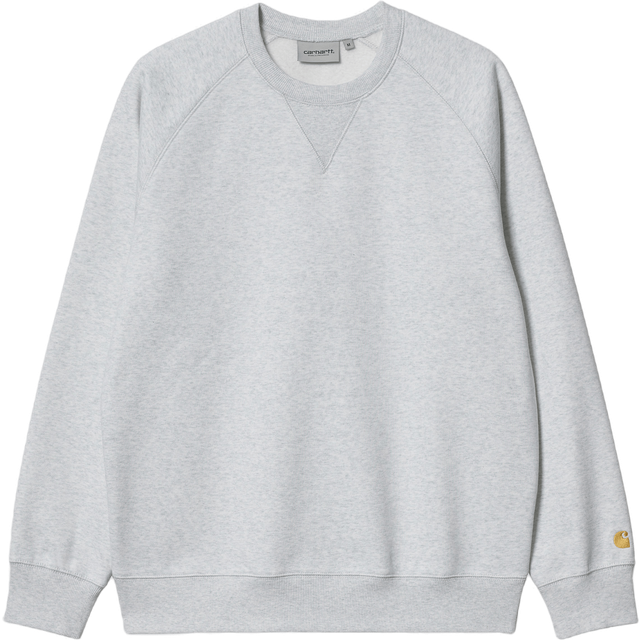 Sweater Carhartt WIP Chase Sweater Ash Heather/ Gold S (S)