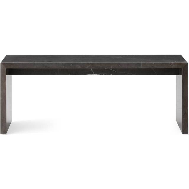 Audo Copenhagen Plinth Bridge avlastningsbord Nero Marquina