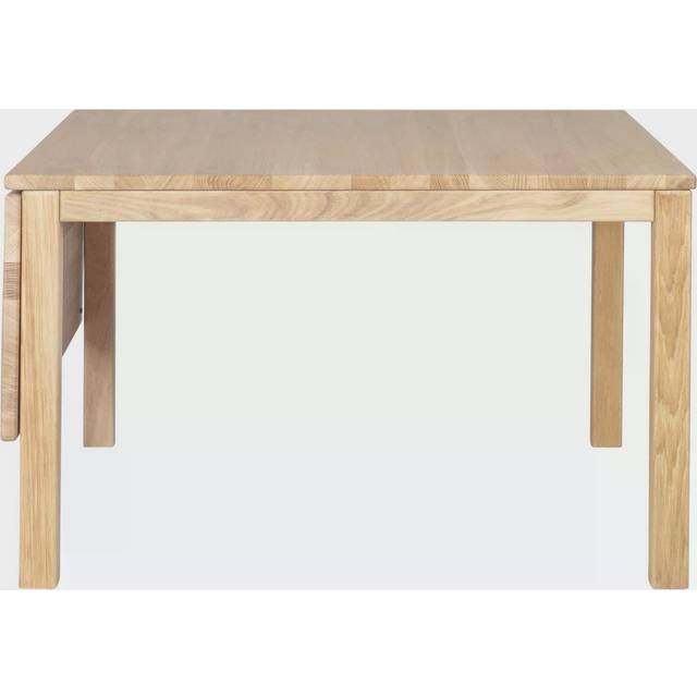 Haslev - Klassik 5d Soffbord Med Fällbar Skiva 85x85 Cm - Oljad Ek