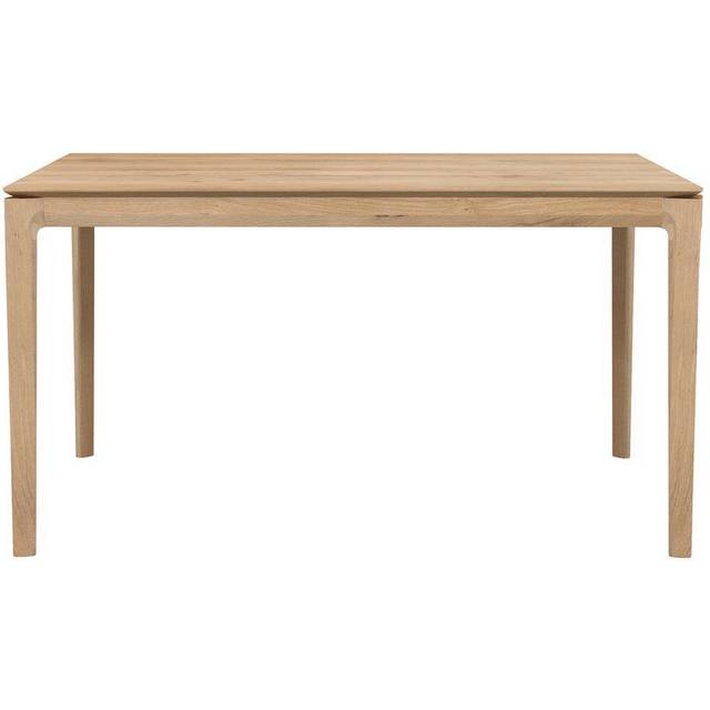 Ethnicraft Bok matbord med iläggsskiva Oak wax oil 90x140/220 cm