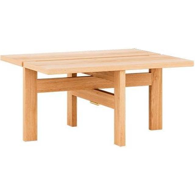 MOEBE Moebe rectangular coffee table coffee table small Oak