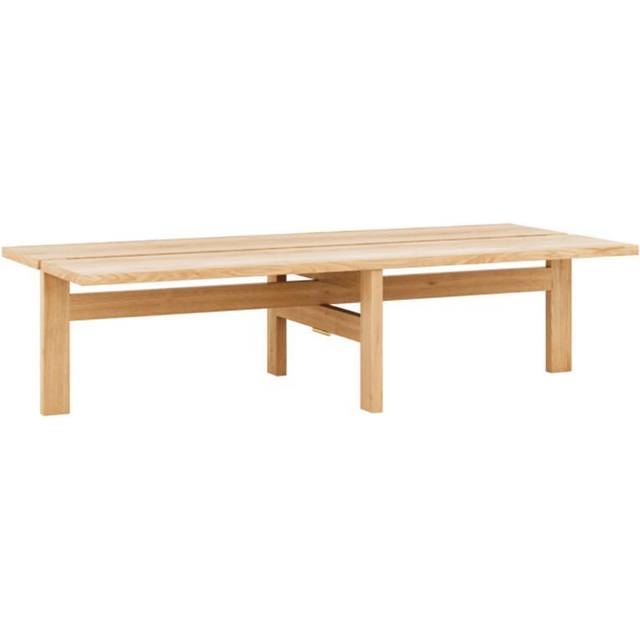 MOEBE Moebe rectangular coffee table coffee table large Oak