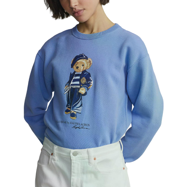Polo Ralph Lauren Bear In Paris Sweatshirt Sweater Pullover Jumper S