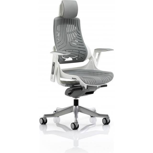 Zure Elastomer Gel Grey With Arms With Headrest KC0164