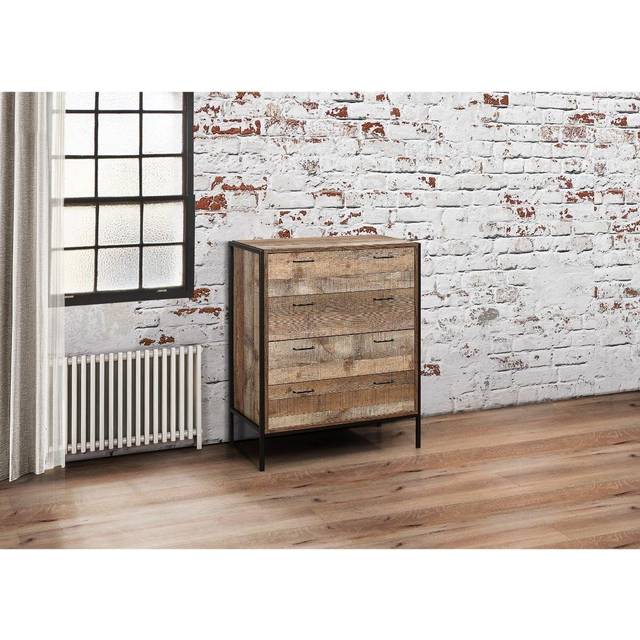 Birlea Urban Rustic 4 Drawer Chest of Drawers