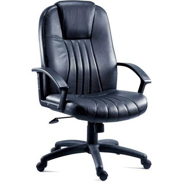Teknik City Leather Chair - Black, Black