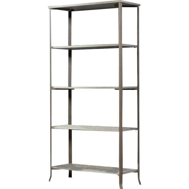 Teknik Office City Centre 5 Shelf Bookcase, Brown