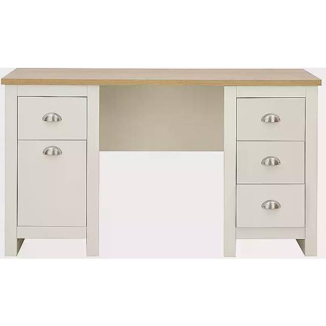 Lancaster Study Desk - Cream - Neutral