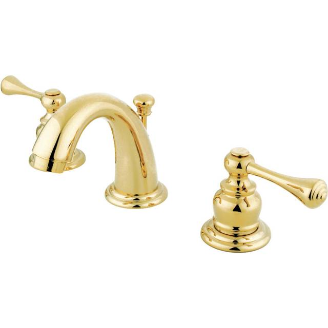 Kingston Brass GKB912BL Vintage Widespread Bathroom Faucet  Polished B