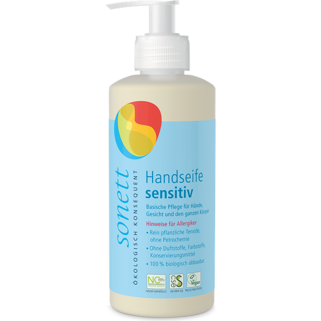 Sonett Sensitiv Håndsæbe 300 ml 300ml