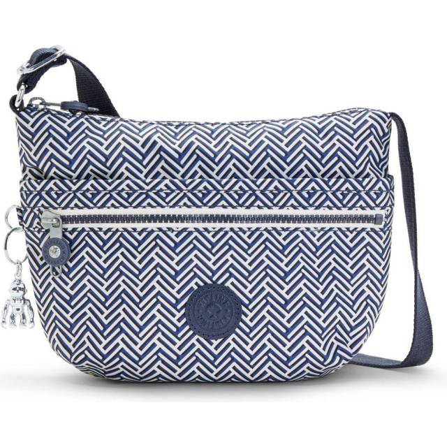 Kipling arto s cross body shoulder bag - urban chevron rrp £63.90