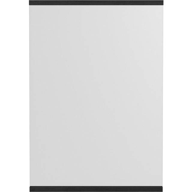 MOEBE Rektangulär väggspegel 50x70 cm Black
