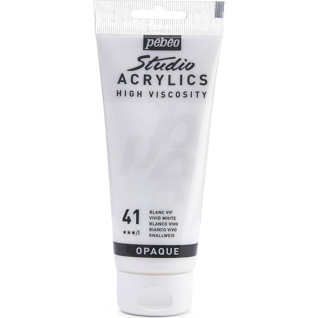 Pebeo Studio Acrylic Paint 100 ml Vivid White
