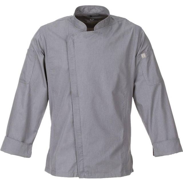 Chef Works Unisex Hartford Lightweight Chef Jacket White Size XS