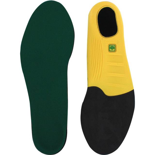 Spenco Polysorb Cross Trainer Athletic Cushioning Arch Support Shoe Insoles  Green  Women's 11-12.5/Men's 10-11.5