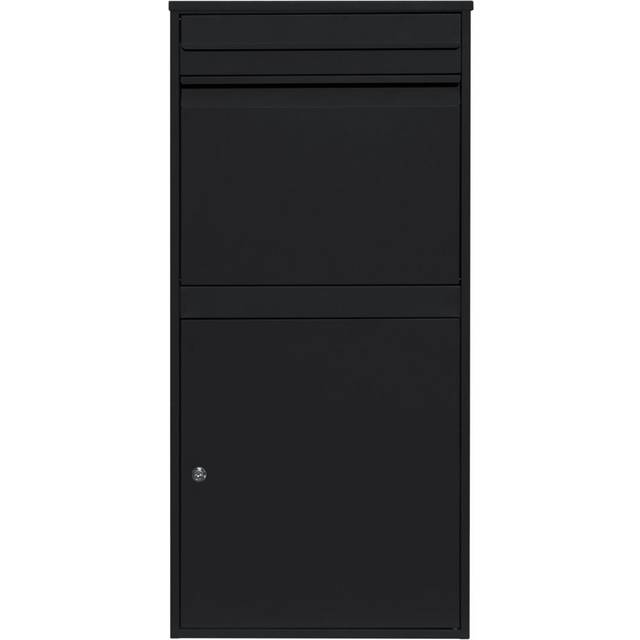 Monster Shop Black Anti Theft Parcel Post Box XL - MonsterShop - 45 x 48.5 x 102.7cm